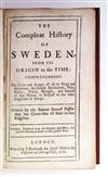 PUFENDORF, SAMUEL. The Compleat History of Sweden.  1702